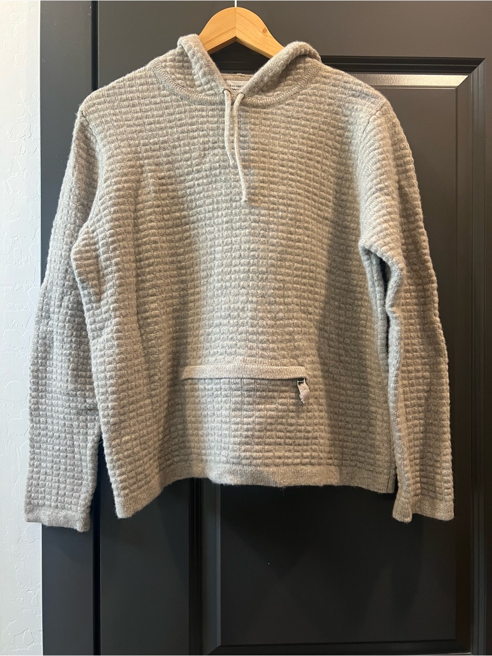 Deane & White 100% lambs wool hoodie szL